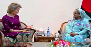 প্রধানমন্ত্রীর সঙ্গে বেলজিয়ামের রানি মাথিল্ডের সাক্ষাৎ