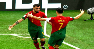 উরুগুয়েকে হারিয়ে নকআউটে রোনালদোর পর্তুগাল
