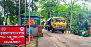 আখাউড়া স্থলবন্দর দিয়ে আমদানি-রপ্তানি শুরু