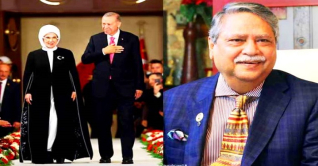 এরদোয়ানের শপথ অনুষ্ঠানে রাষ্ট্রপতি মো. সাহাবুদ্দিন