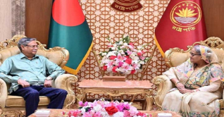বঙ্গভবনে রাষ্ট্রপতির সঙ্গে প্রধানমন্ত্রীর সাক্ষাৎ