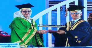 বঙ্গবন্ধুকে মরণোত্তর `ডক্টর অব লজ` ডিগ্রি প্রদান