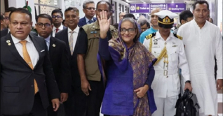 যুক্তরাষ্ট্র ও যুক্তরাজ্য সফর শেষে দেশে ফিরলেন প্রধানমন্ত্রী