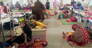 হাসপাতালে রোগীর চাপ, বাড়ছে শিশুমৃত্যুও