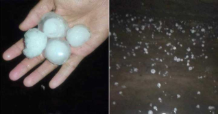 মধ্যরাতে ঢাকায় ঝড়, শিলাবৃষ্টি