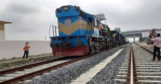 ভাঙ্গা থেকে রূপদিয়ায় উদ্দেশে ছেড়ে গেছে ট্রায়াল ট্রেন