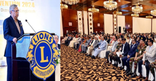 সরকারের উন্নয়নকাজে লায়নদের সহযোগিতা প্রদানের আহ্বান
