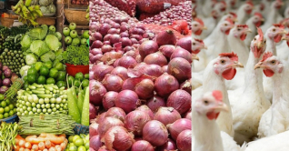 পেঁয়াজ ও আলুতে স্বস্তি মিললেও বেড়েছে চাল-মুরগির দাম পেঁয়াজ ও আলুতে স্বস্তি মিললেও বেড়েছে চাল-মুরগির দাম