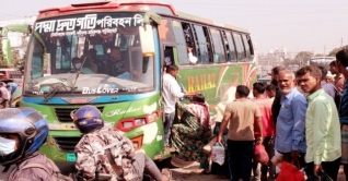নতুন ভাড়ায় চলছে পরিবহণ