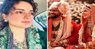 কঙ্গনাকে বিয়ের লাড্ডু পাঠালেন ক্যাটরিনা-ভিকি