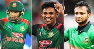 ক্রিকইনফোর বর্ষসেরা একাদশে সাকিব-মুশফিক-মোস্তাফিজ 