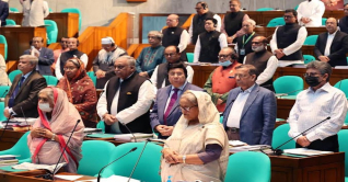 বঙ্গবাজারের ঘটনায় সংসদে শোক