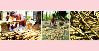 ব্যস্ততম সময় পার করছেন বাঁশিশিল্পীরা ব্যস্ততম সময় পার করছেন বাঁশিশিল্পীরা