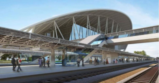 কক্সবাজারে দৃশ্যমান প্রথম রেলস্টেশন