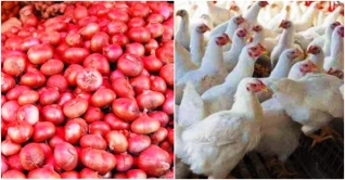 ব্রয়লারের দাম চড়া, কমেছে পেঁয়াজের ঝাঁজ