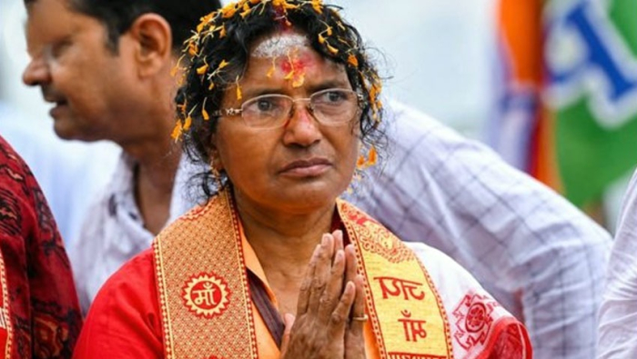 নিহত চিকিৎসক মৌমিতা দেবনাথ-এর মা রত্না দেবনাথ