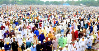 সৌদির সঙ্গে মিল রেখে দিনাজপুরে ৪৫ ঈদ জামাত