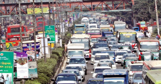 হরতালের দিনেও রাজধানীতে তীব্র যানজট