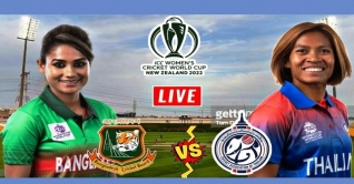 থাইল্যান্ডকে ১৭৭ রানের লক্ষ্য দিল বাংলাদেশের মেয়েরা