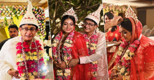 সাত পাকে বাঁধা পড়লেন কাঞ্চন-শ্রীময়ী সাত পাকে বাঁধা পড়লেন কাঞ্চন-শ্রীময়ী