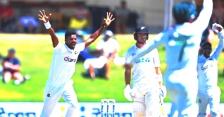 ইতিহাস গড়ে বাংলাদেশের প্রথম টেস্ট জয়