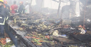 মালিবাগ বাজারে অগ্নিকান্ডে ক্ষতি ৫ কোটি টাকা