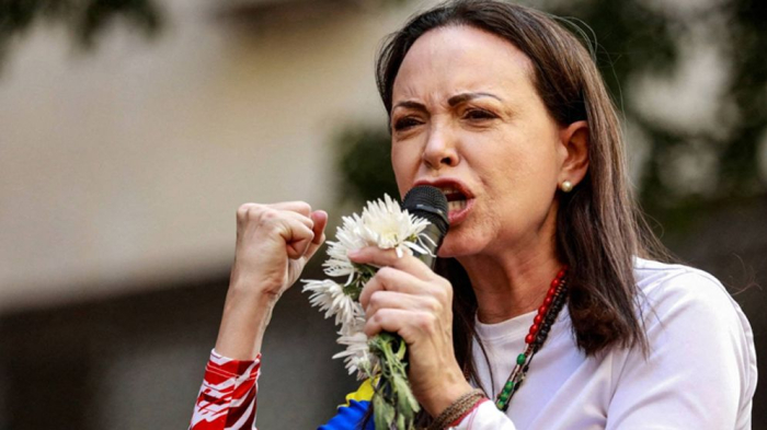 ভেনেজুয়েলার বিরোধী নেতা মারিয়া কোরিনা মাচাদো