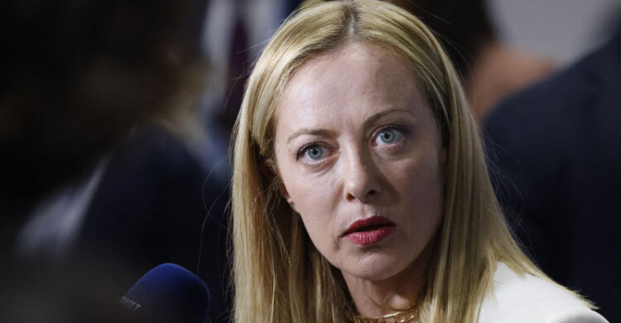 ইতালির প্রধানমন্ত্রী জর্জিয়া মেলোনি