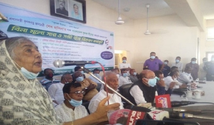 আওয়ামী লীগের প্রেসিডিয়াম সদস্য বেগম মতিয়া চৌধুরী