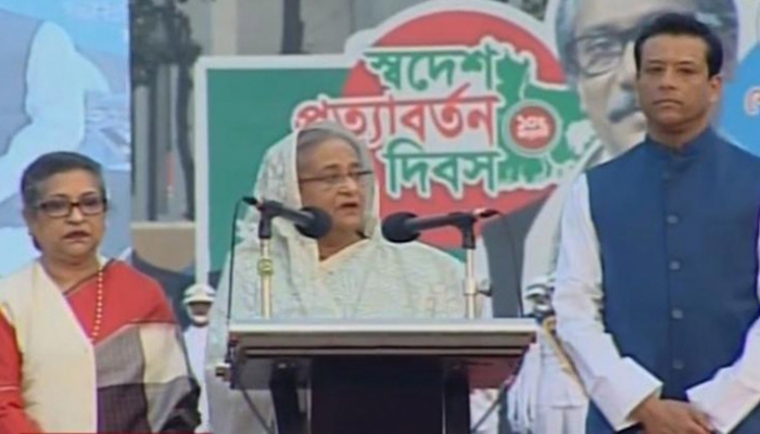 মুজিববর্ষের ক্ষণগণনা শুরু