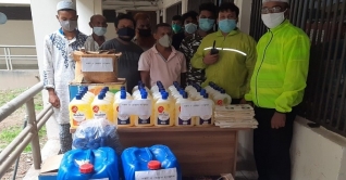 ভেজাল স্যানিটাইজার তৈরি চক্রের সাত সদস্য গ্রেফতার