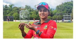 ত্রিদেশিয় সিরিজে প্রথম জয় পেল বাংলাদেশের মেয়েরা ত্রিদেশিয় সিরিজে প্রথম জয় পেল বাংলাদেশের মেয়েরা