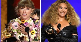গ্র্যামিতে বিয়ন্সে ও টেইলর সুইফটের রেকর্ড