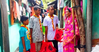 ওব্যাট হেল্পার্সের উদ্যোগে ২৩০০ পরিবারে হাসি