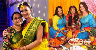 বাঙালি বিয়ে দেখতে আমেরিকা থেকে পাবনায় তরুণী বাঙালি বিয়ে দেখতে আমেরিকা থেকে পাবনায় তরুণী