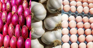 ডিমের ডজন ১৫০, বেড়েছে পেঁয়াজ-রসুনের দাম