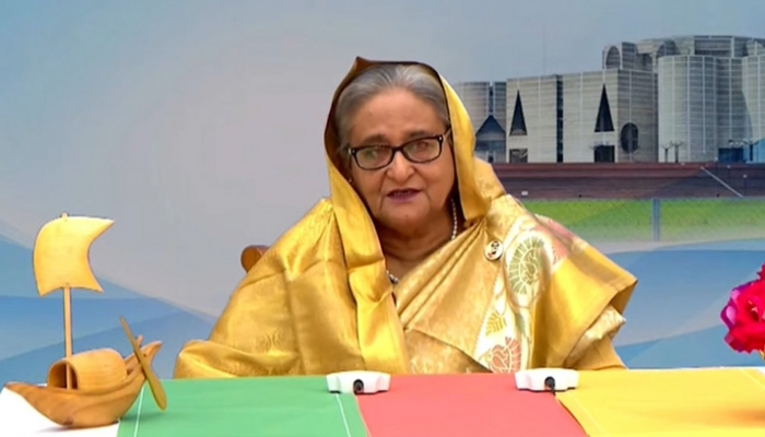 প্রধানমন্ত্রী শেখ হাসিনা।