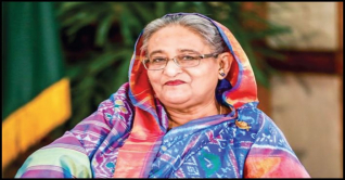 পদ্মা সেতু হয়ে  টুঙ্গিপাড়া পৌঁছেছেন প্রধানমন্ত্রী