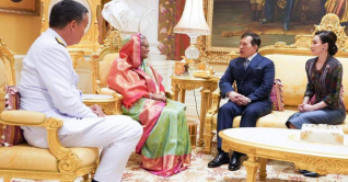 থাইল্যান্ডের রাজা-রাণীর সঙ্গে প্রধানমন্ত্রীর সৌজন্য সাক্ষাৎ