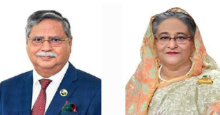 ফিলিস্তিনি জনগণের প্রতি অব্যাহত সমর্থন রাষ্ট্রপতি ও প্রধানমন্ত্রী