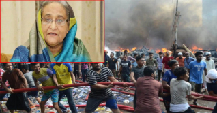 বঙ্গবাজারে অগ্নিকাণ্ডের সার্বিক খোঁজখবর রাখছেন প্রধানমন্ত্রী