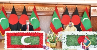 বাংলাদেশ-মালদ্বীপের মধ্যে ৪টি সমঝোতা স্মারক সই বাংলাদেশ-মালদ্বীপের মধ্যে ৪টি সমঝোতা স্মারক সই