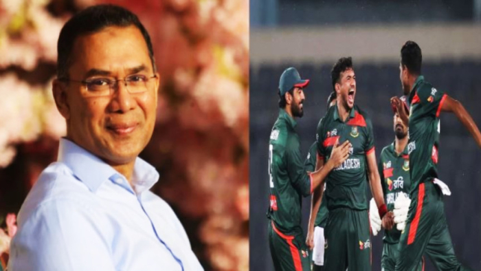 বাংলাদেশ ক্রিকেট দলকে অভিনন্দন জানিয়েছেন প্রধানমন্ত্রী তারেক রহমান।