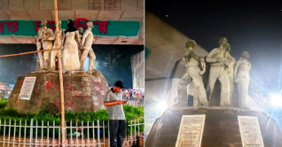 রাজু ভাস্কর্যের নারী প্রতিকৃতিতে হিজাব, যা জানা গেলে রাজু ভাস্কর্যের নারী প্রতিকৃতিতে হিজাব, যা জানা গেলে