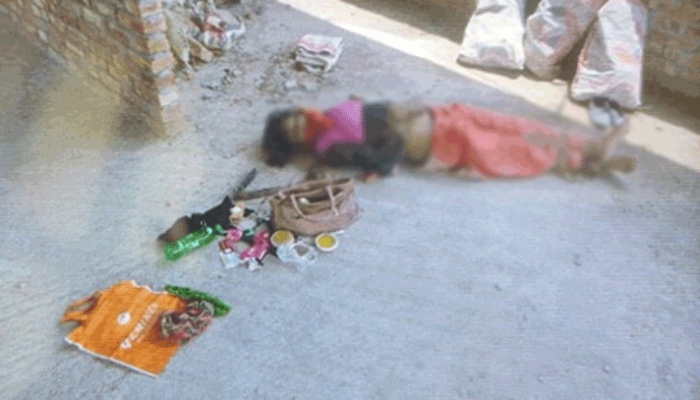 পল্লবীতে নির্মাণাধীন একটি ভবনে ত্রিশোর্ধ এক নারীর লাশ উদ্ধার করেছে পুলিশ। ছবি : সংগৃহীত