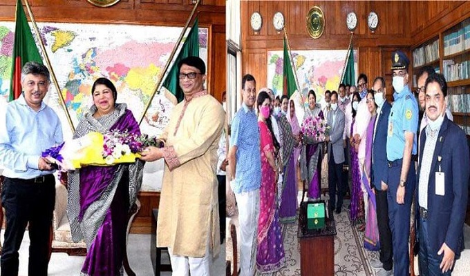 আন্তর্জাতিক নারী দিবসে স্পিকারকে শুভেচ্ছা