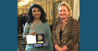 ‘ডিপ্লোম্যাট অব দ্য ইয়ার’ হাইকমিশনার সাইদা মুনা