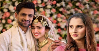 শোয়েব মালিকে সানিয়ার ‘শুভকামনা’