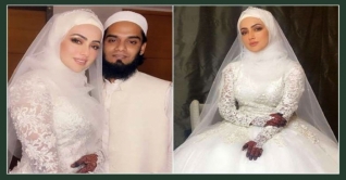 আমি বোরখা পরতে ও কাজ ছাড়তে বলিনি: সানা খানের স্বামী আমি বোরখা পরতে ও কাজ ছাড়তে বলিনি: সানা খানের স্বামী