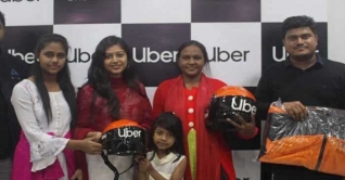 শাহনাজের মেয়েদের এক বছরের বৃত্তি দিবে উবার